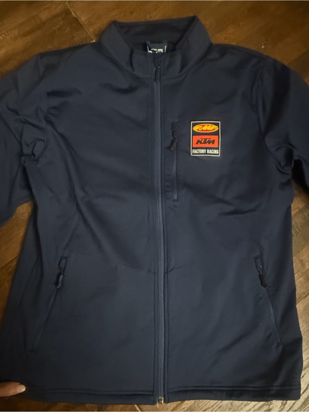 KTM FACTORY RACING FMF Full-Zip Softshell Jacket - NEW 3XL - Picture 2 of 9